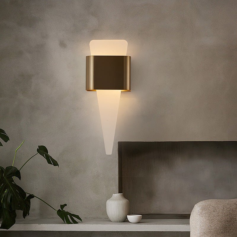 Passo Shark Tooth Wall Lamp - LED Sconce - Wall Lights & Sconces | Lucera Lighting