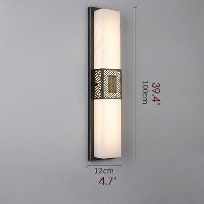 Choral Marble Wall Lamp for Bedroom & Living Room - Wall Lights & Sconces | Lucera Lighting
