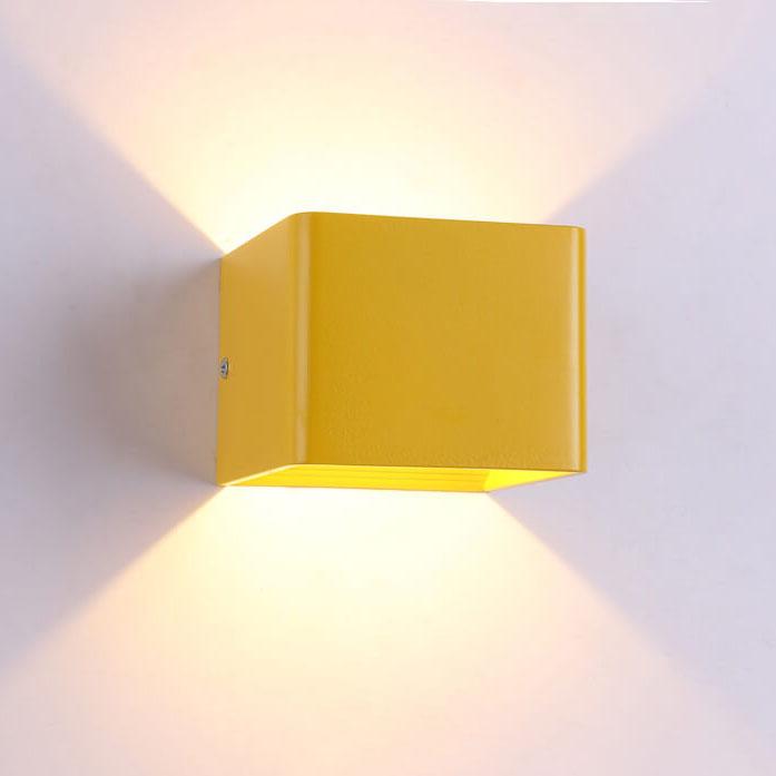 LuminSquare Square Mini Wall Lamp - Aluminium