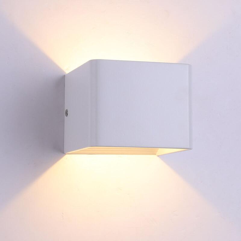 LuminSquare Square Mini Wall Lamp - Aluminium