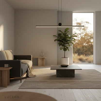 Eleonora pendant light matte black finish studio view for alternative color option