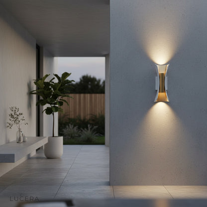 close-up of the frosted acrylic diffuser showing soft non-glaring light