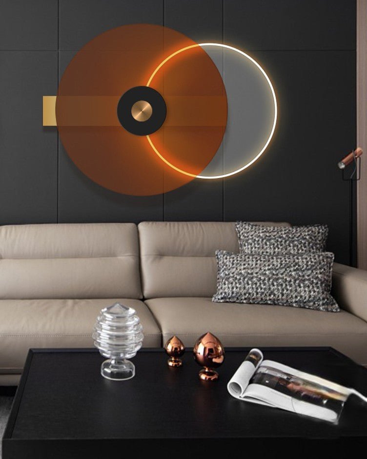 Atrium Cyberpunk Wall Lamp for Living Room - Wall Lights & Sconces | Lucera Lighting