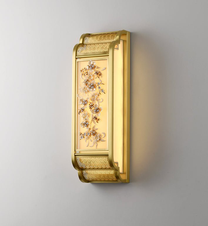 Bordure Luxury Asian Style Wall Lamp - Wall Lights & Sconces | Lucera Lighting