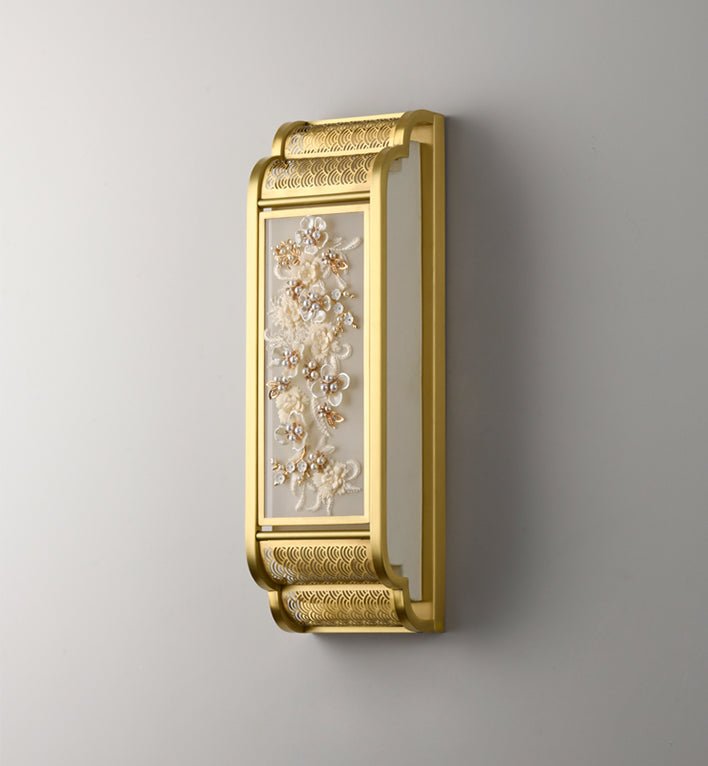 Bordure Luxury Asian Style Wall Lamp - Wall Lights & Sconces | Lucera Lighting
