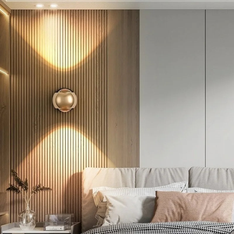 GlowWave Wall Lamp - Modern Indirect LED Light