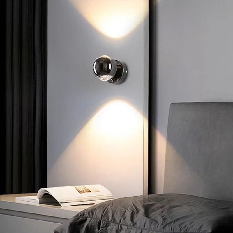 GlowWave Wall Lamp - Modern Indirect LED Light