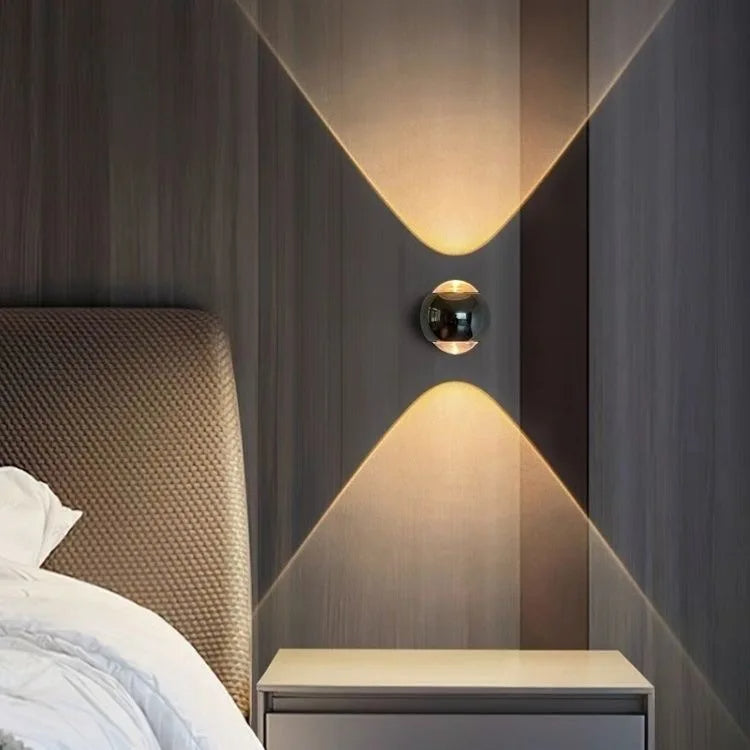GlowWave Wall Lamp - Modern Indirect LED Light