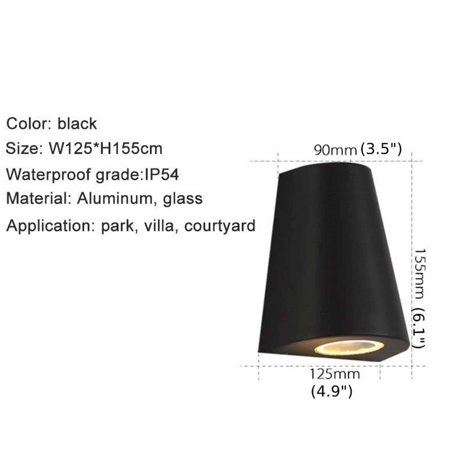 Avery Outdoor LED Wall Lamp - Exterior wall | Lucera Lighting