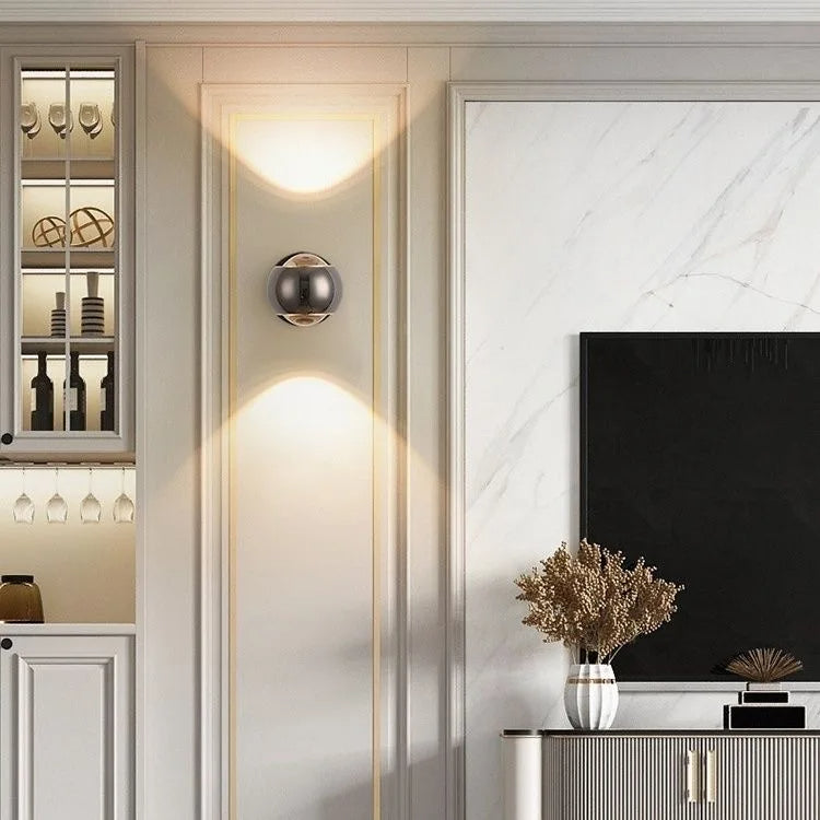 GlowWave Wall Lamp - Modern Indirect LED Light