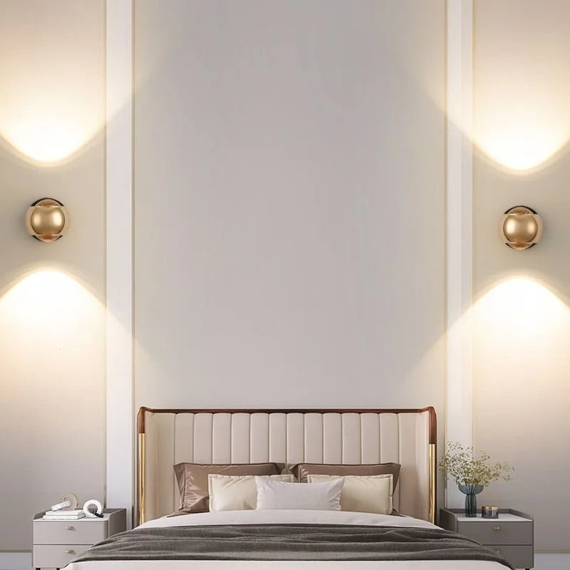 GlowWave Wall Lamp - Modern Indirect LED Light