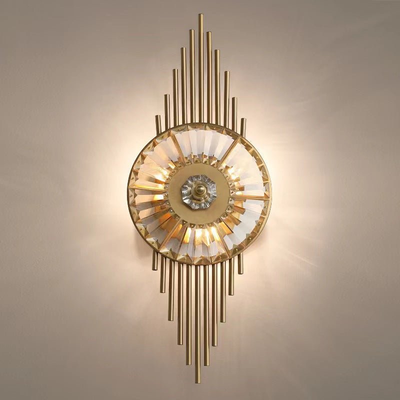Lumiere Crystal LED Wall Lamp for Living Room - Wall Lights & Sconces | Lucera Lighting