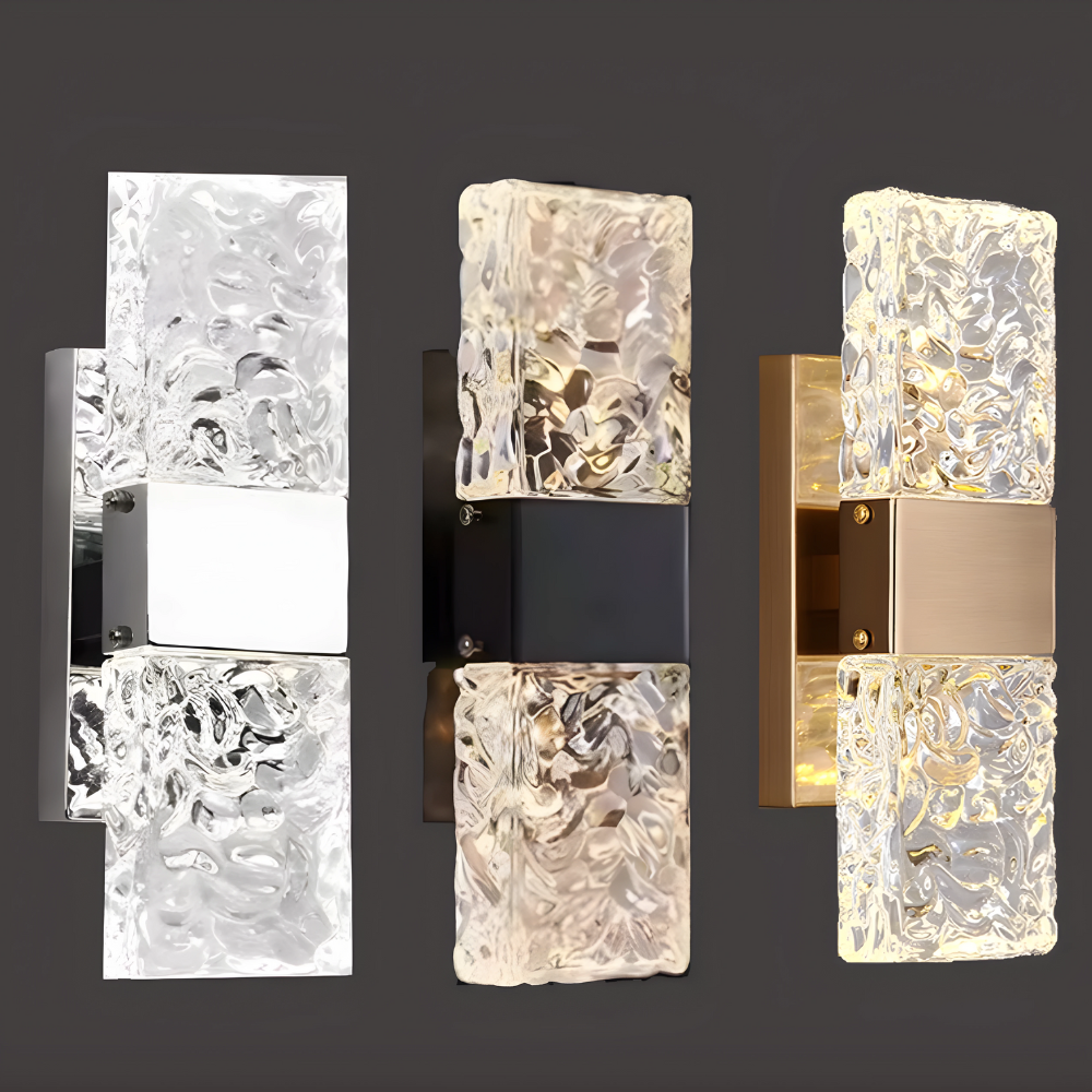 Radiance Arc Wall Lamp - Luxe Crystal LED Sconce