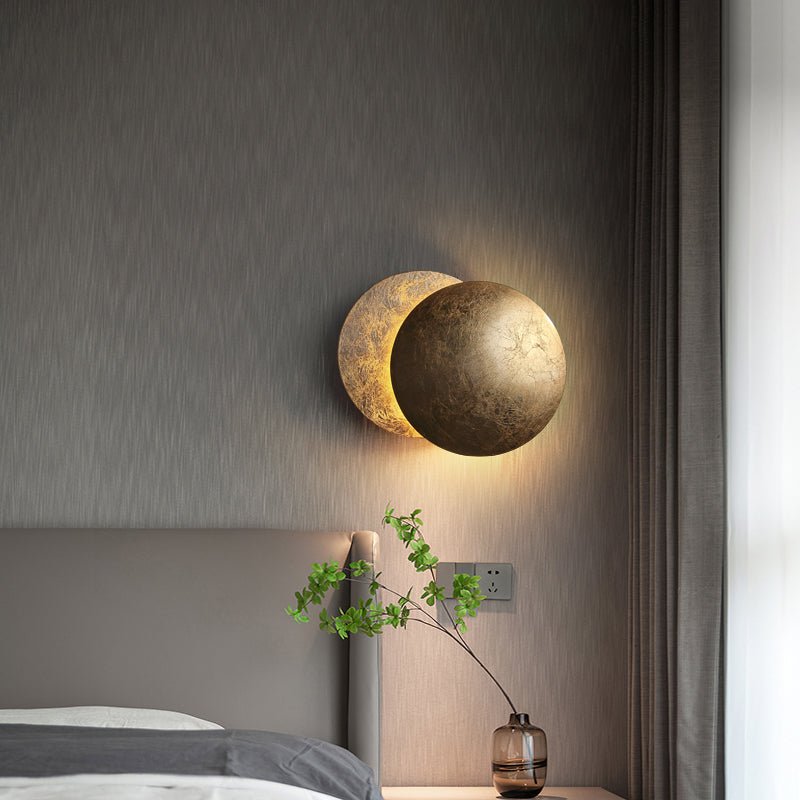Lateral Solar Eclipse Wall Lamp for Living Room - Wall Lights & Sconces | Lucera Lighting