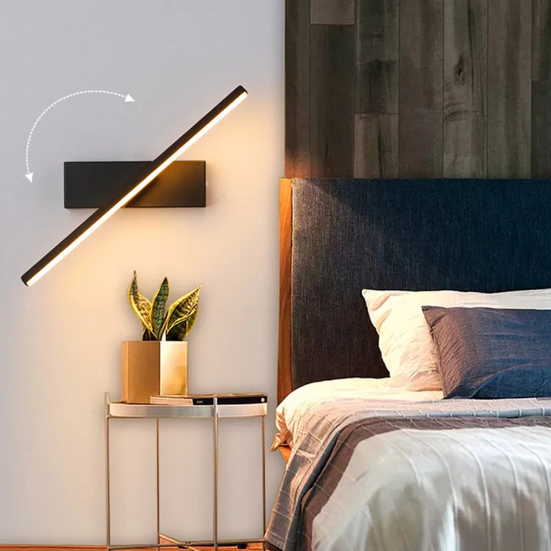 LuxeGlow Wall Lamp - Adjustable Modern LED Sconce