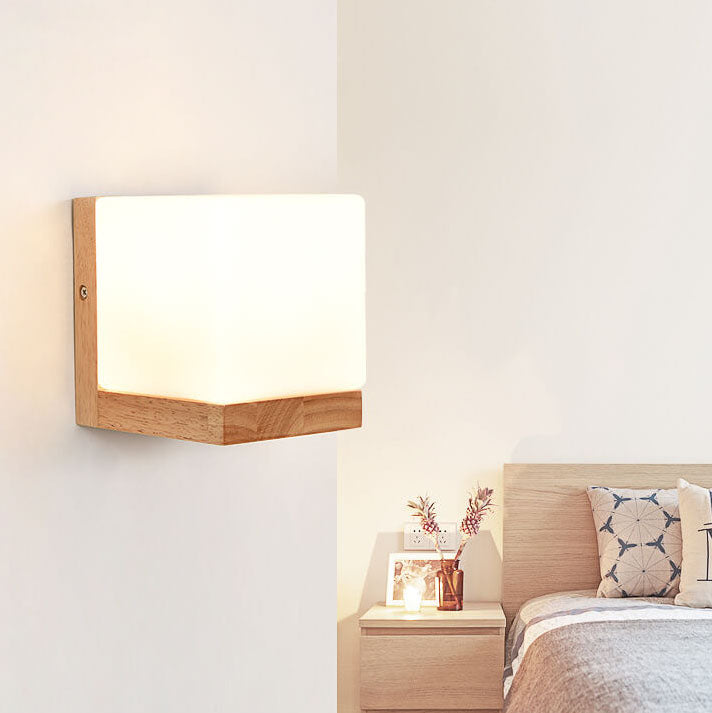 EcoChic Cube Wall Lamp - Modern Design