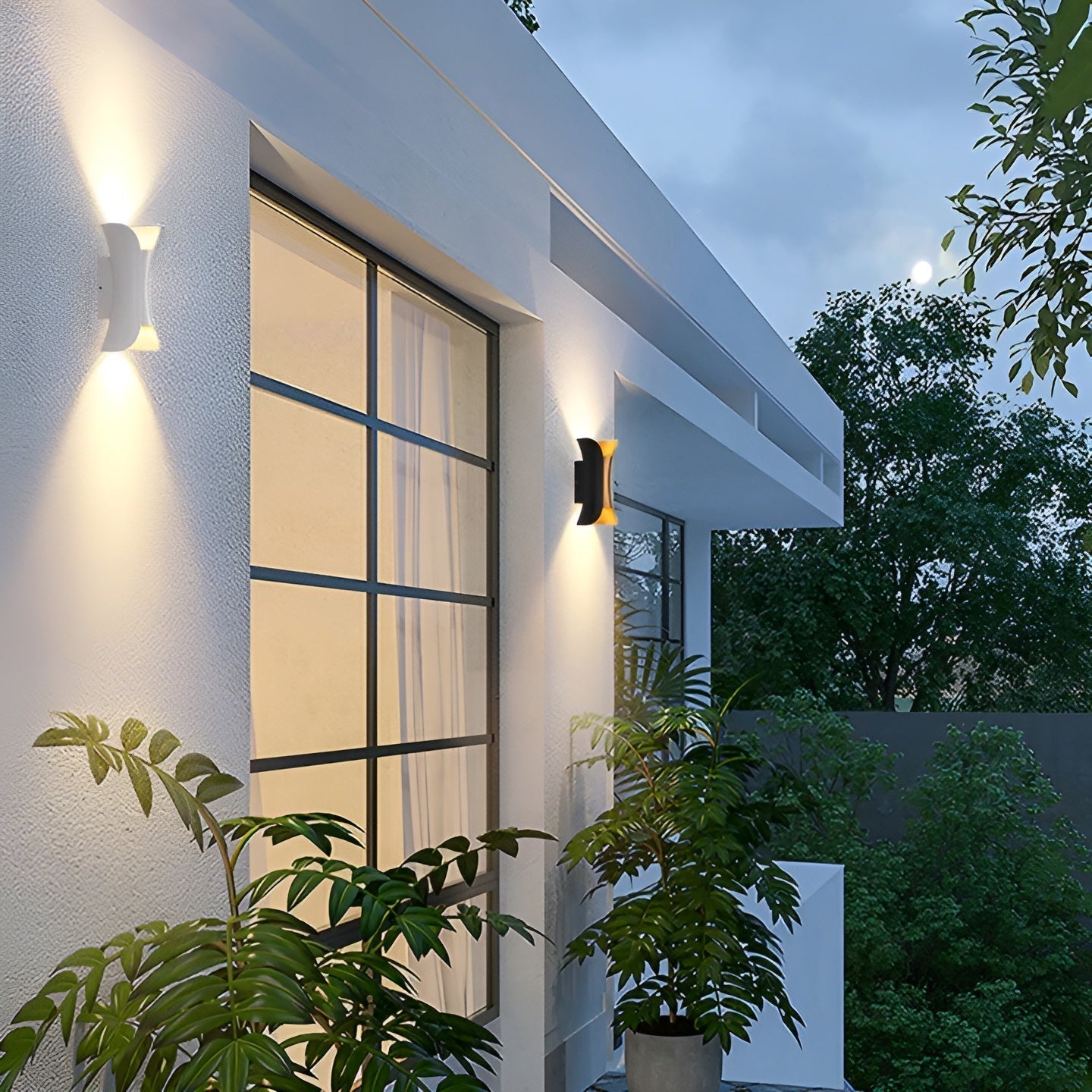 Luxuria UrbanGlow Outdoor Wall Lamp - Outdoor Wall Sconce