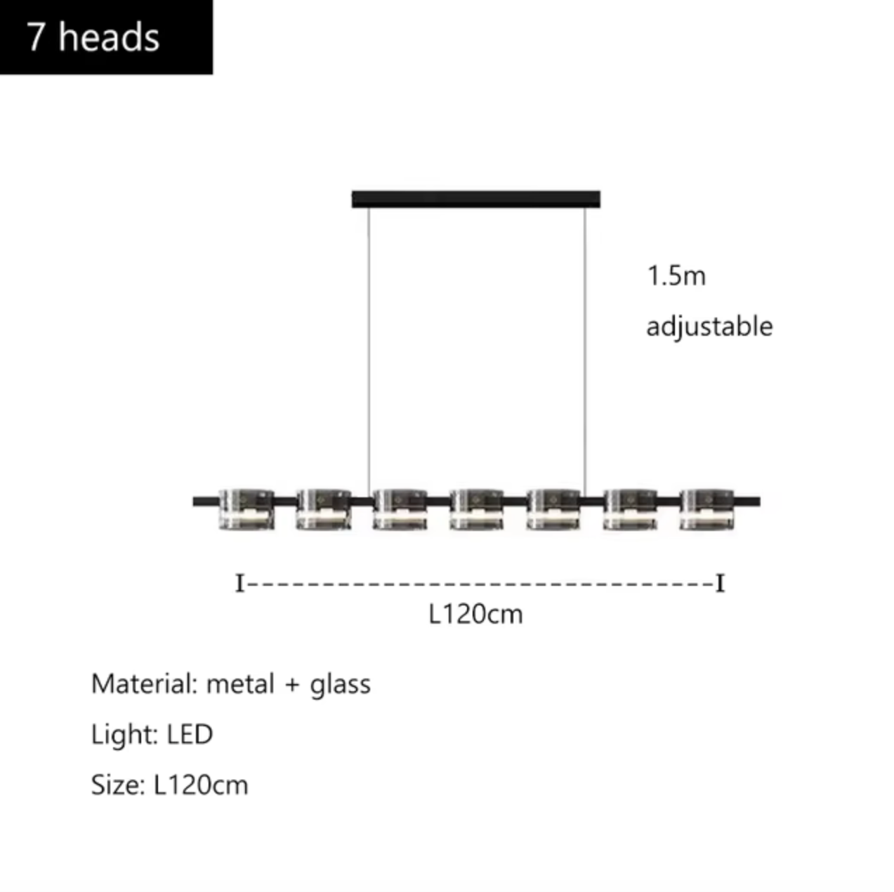 Gamboge Glass Cubes Chandelier - Pendant Lights | Lucera Lighting