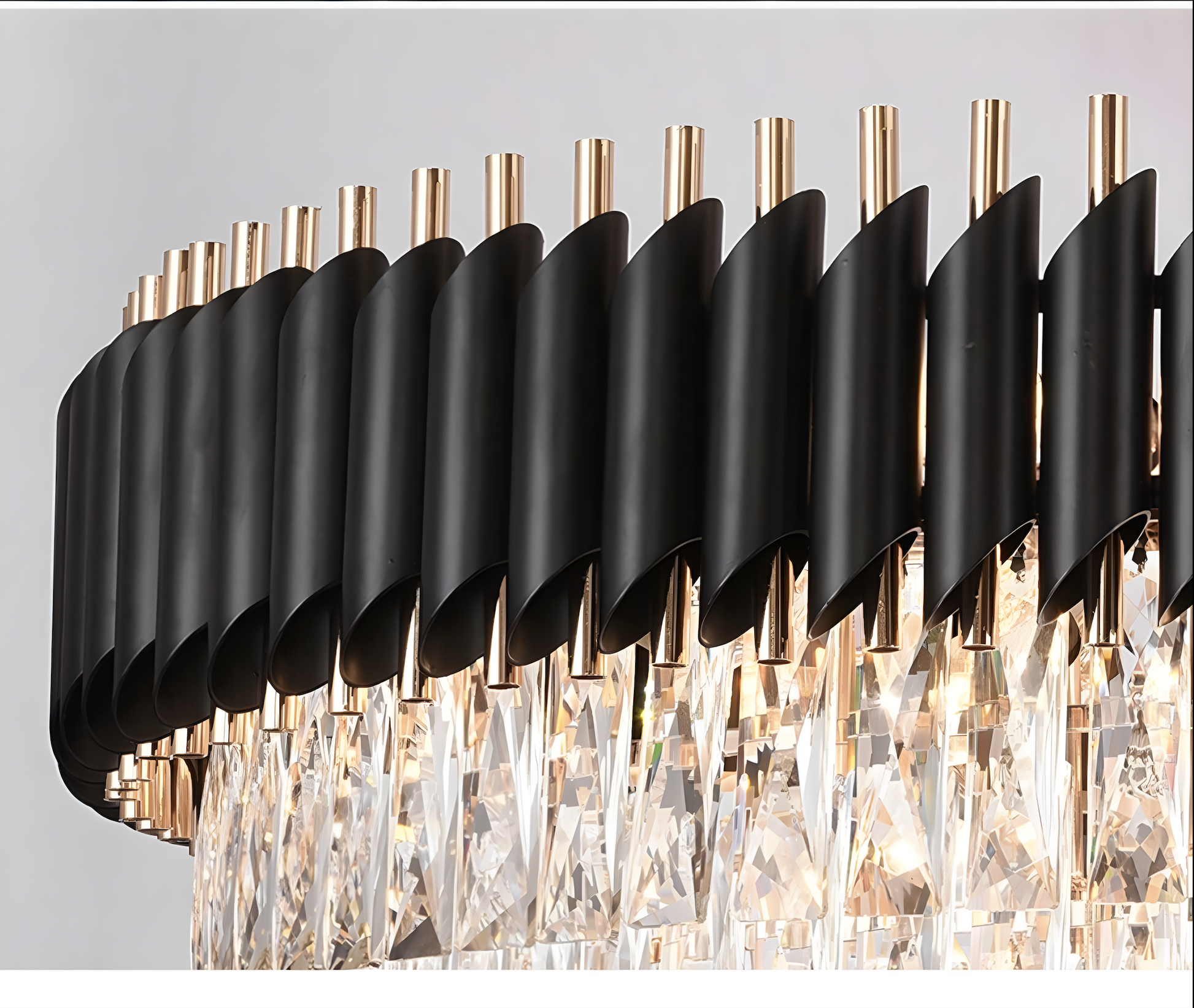 Hollyhock Grand Multi-level Crystal Chandelier - Chandeliers | Lucera Lighting