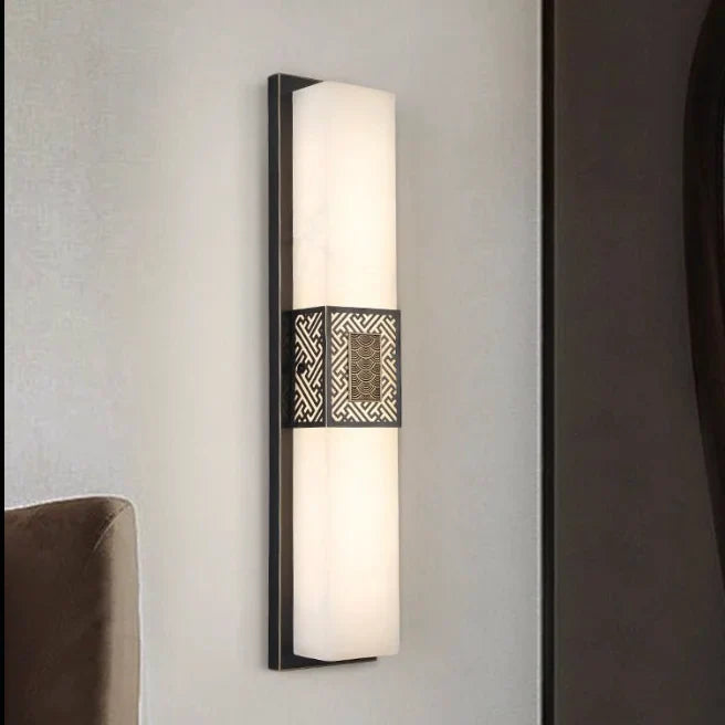 Choral Marble Wall Lamp for Bedroom & Living Room - Wall Lights & Sconces | Lucera Lighting