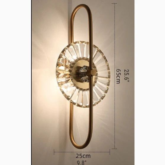 Fresco Luxury LED Wall Lamp for Living Room & Bedroom - Wall Lights & Sconces | Lucera Lighting