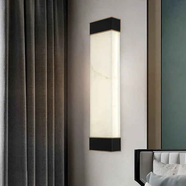 Marco Rectangular Marble Wall Lamp - Wall Lights & Sconces | Lucera Lighting