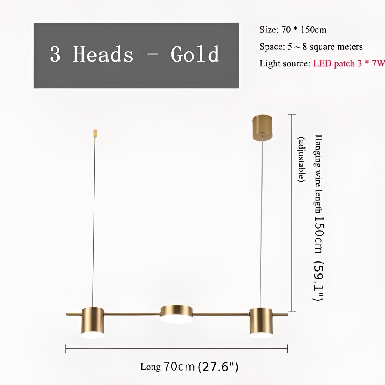 Rind Minimalistic Black/Gold Pendant Lamp - Pendant Lights | Lucera Lighting
