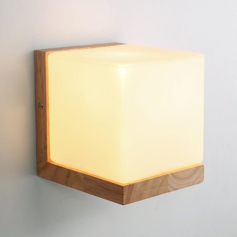 EcoChic Cube Wall Lamp - Modern Design