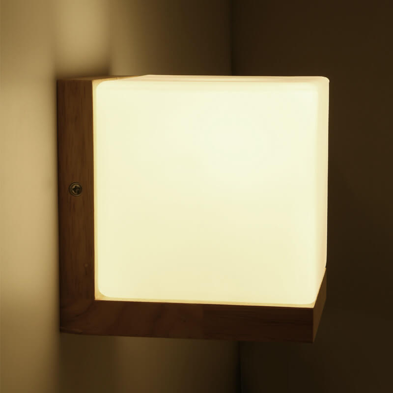 EcoChic Cube Wall Lamp - Modern Design