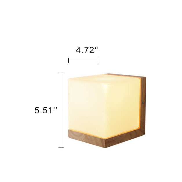EcoChic Cube Wall Lamp - Modern Design