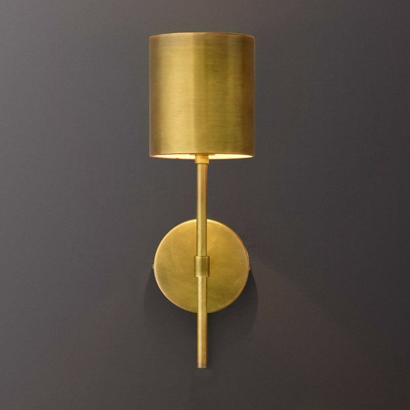 Torus Classic European Brass Wall Sconce - Wall Lights & Sconces | Lucera Lighting