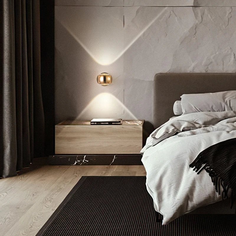 GlowWave Wall Lamp - Modern Indirect LED Light