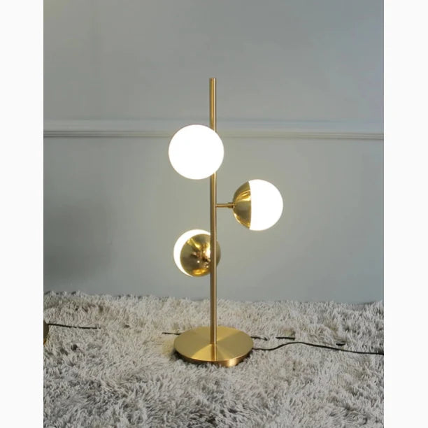 Pace Golden Metal LED Desk and Floor Lampshade - Lamps | Lucera Lighting