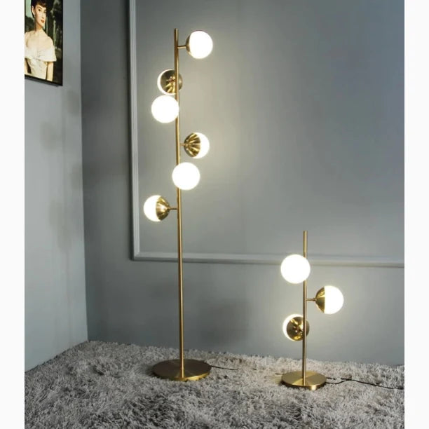 Pace Golden Metal LED Desk and Floor Lampshade - Lamps | Lucera Lighting