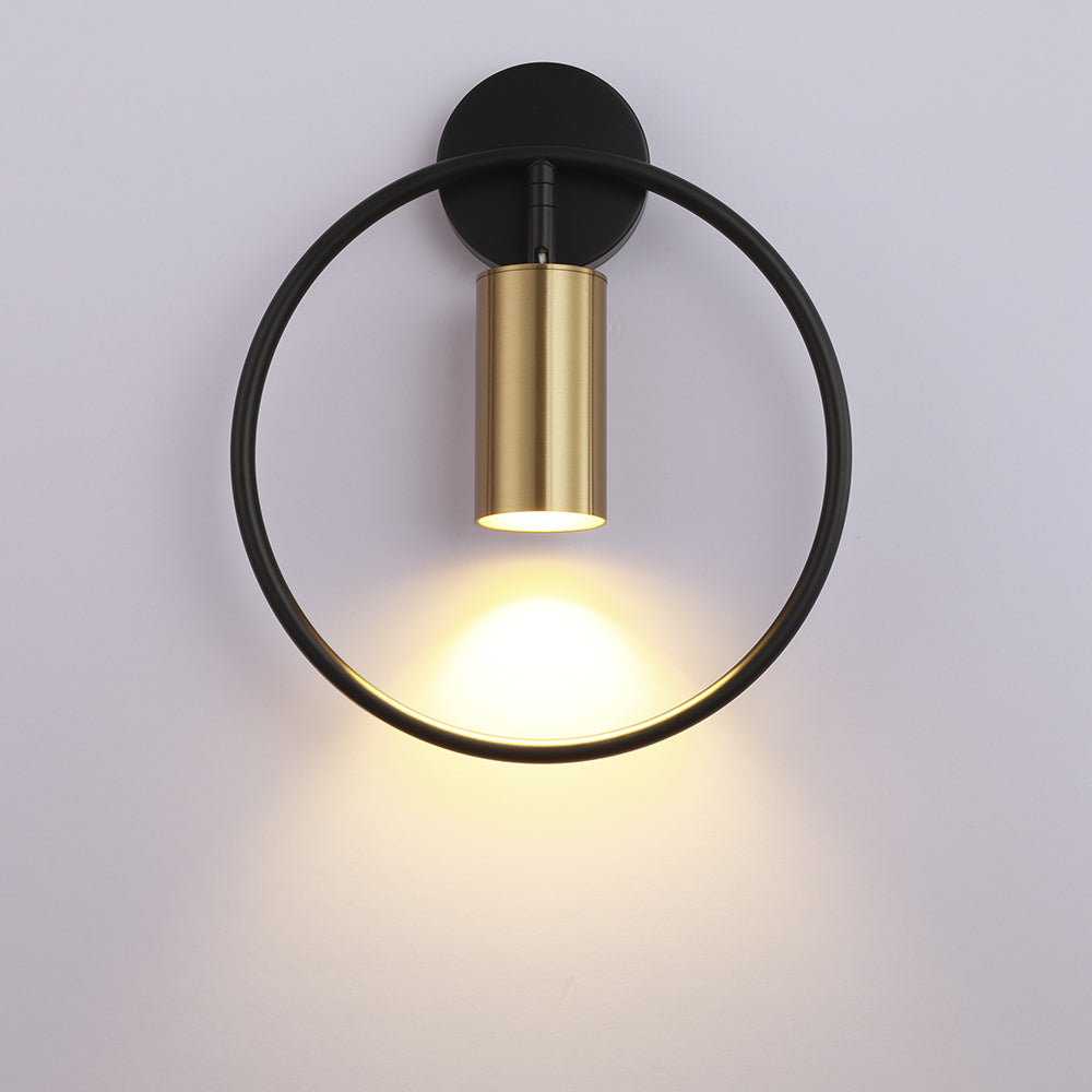 OpulentGlow Wall Lamp - Gold LED Accent Sconce
