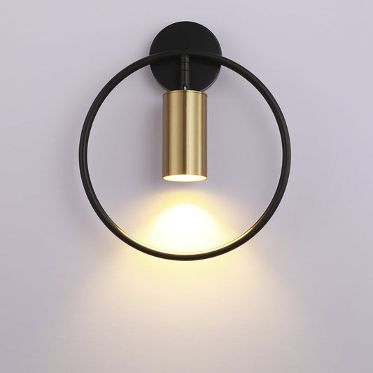 OpulentGlow Wall Lamp - Gold LED Accent Sconce
