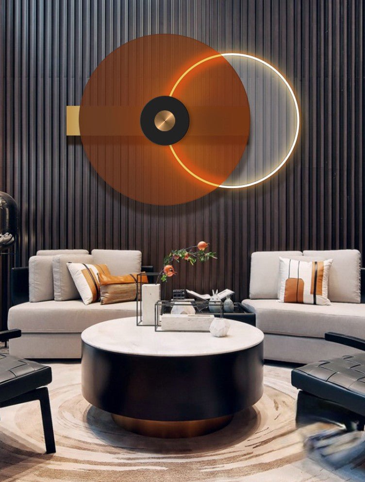 Atrium Cyberpunk Wall Lamp for Living Room - Wall Lights & Sconces | Lucera Lighting