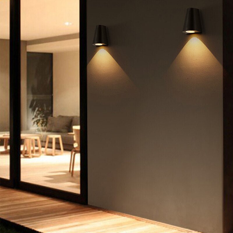Avery Outdoor LED Wall Lamp - Exterior wall | Lucera Lighting