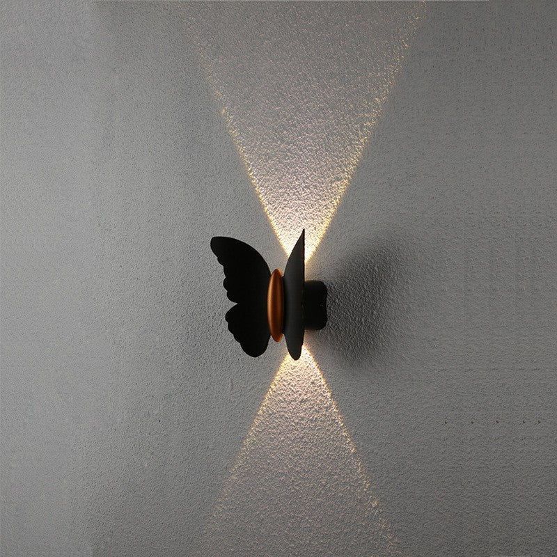 Titan Butterfly Wall Lamp - Exterior wall | Lucera Lighting