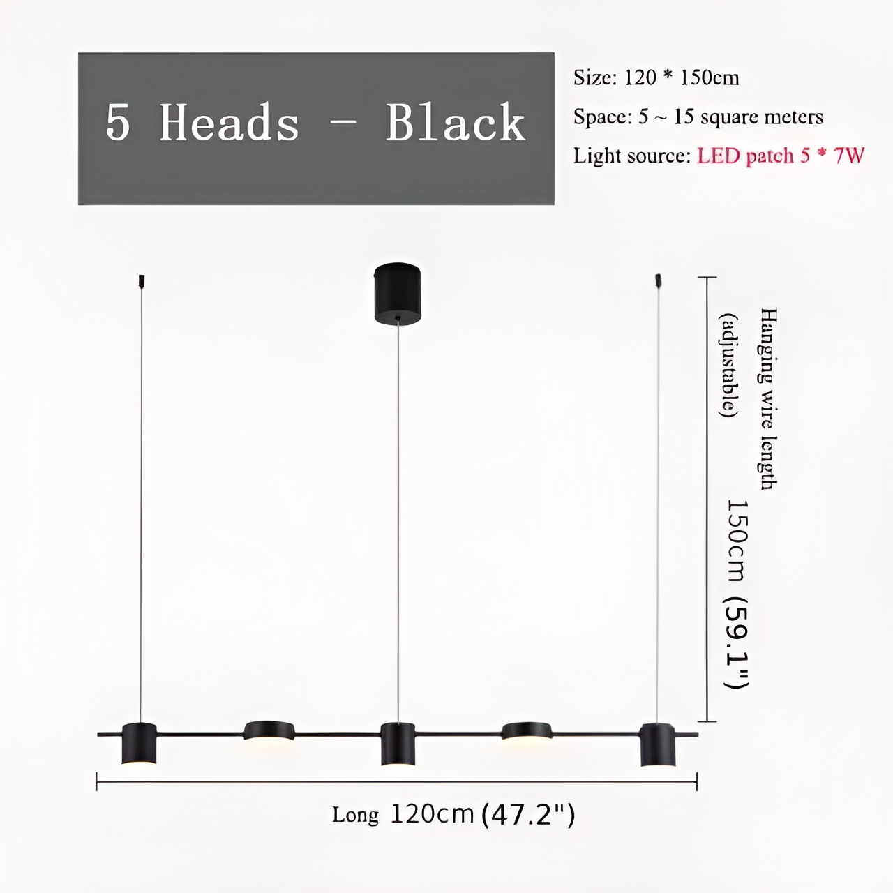 Rind Minimalistic Black/Gold Pendant Lamp - Pendant Lights | Lucera Lighting