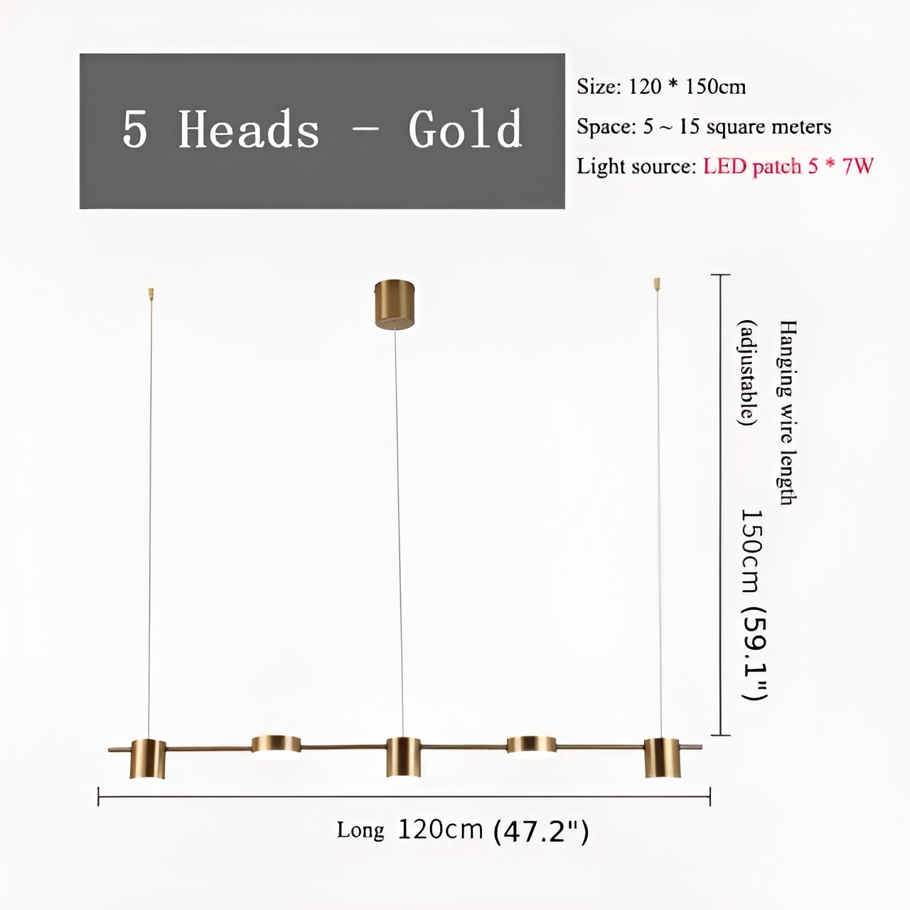 Rind Minimalistic Black/Gold Pendant Lamp - Pendant Lights | Lucera Lighting