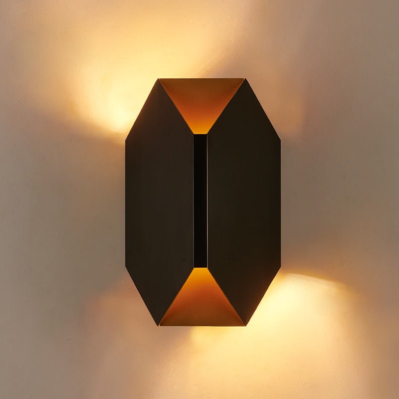 Nappe Geometric Wall Lamp for Living Room - Wall Lights & Sconces | Lucera Lighting