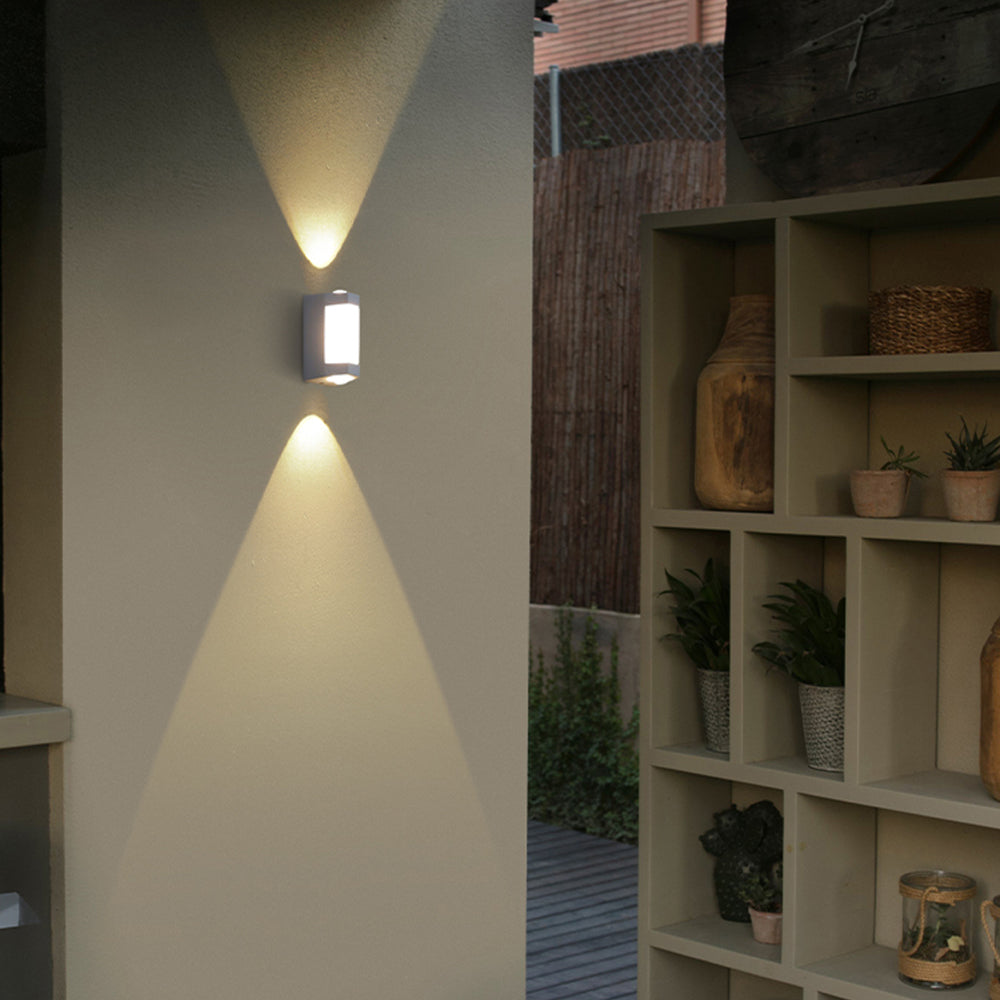Nordic Up & Down Acrylic Outdoor Wall Light·