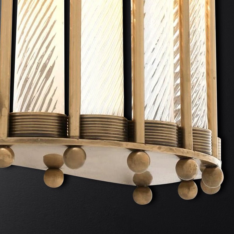 Vault Luxury Glass Wall Lamp in Splendour Style - Wall Lights & Sconces | Lucera Lighting