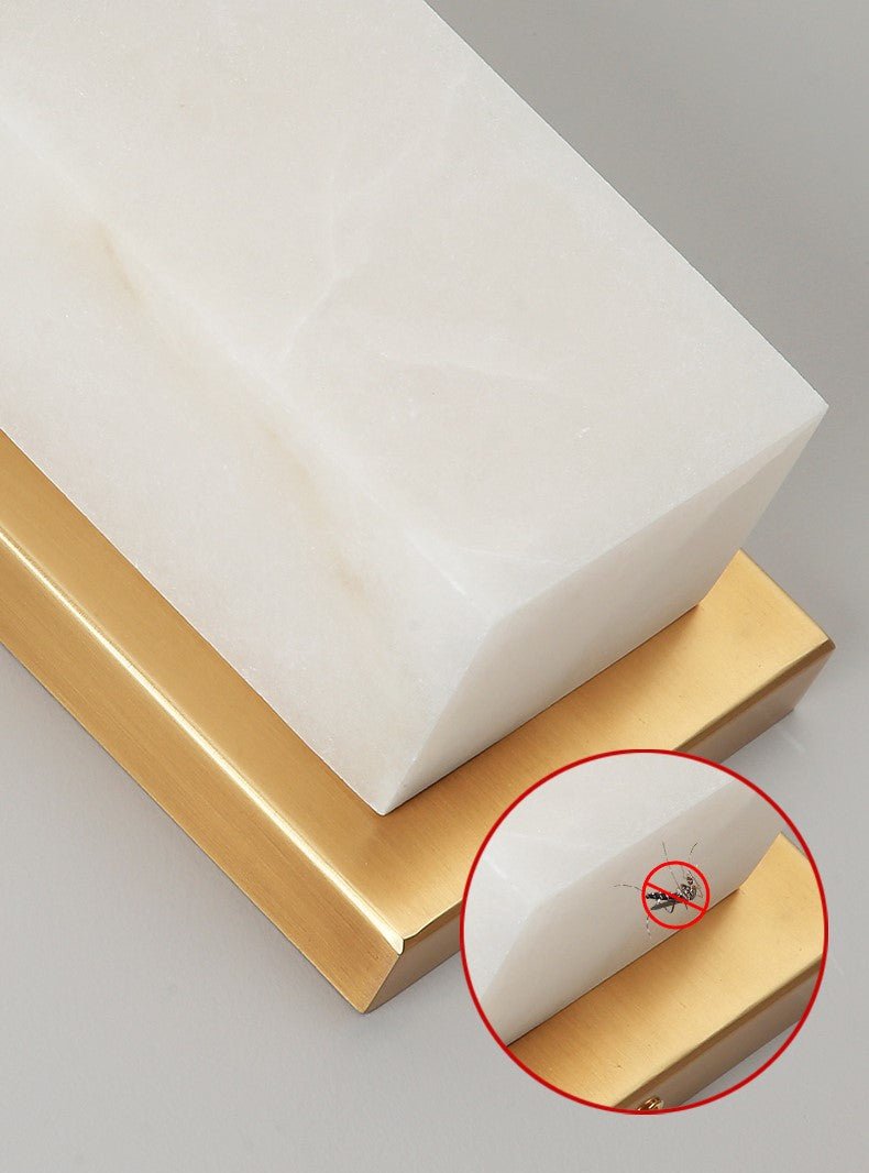 Choral Marble Wall Lamp for Bedroom & Living Room - Wall Lights & Sconces | Lucera Lighting