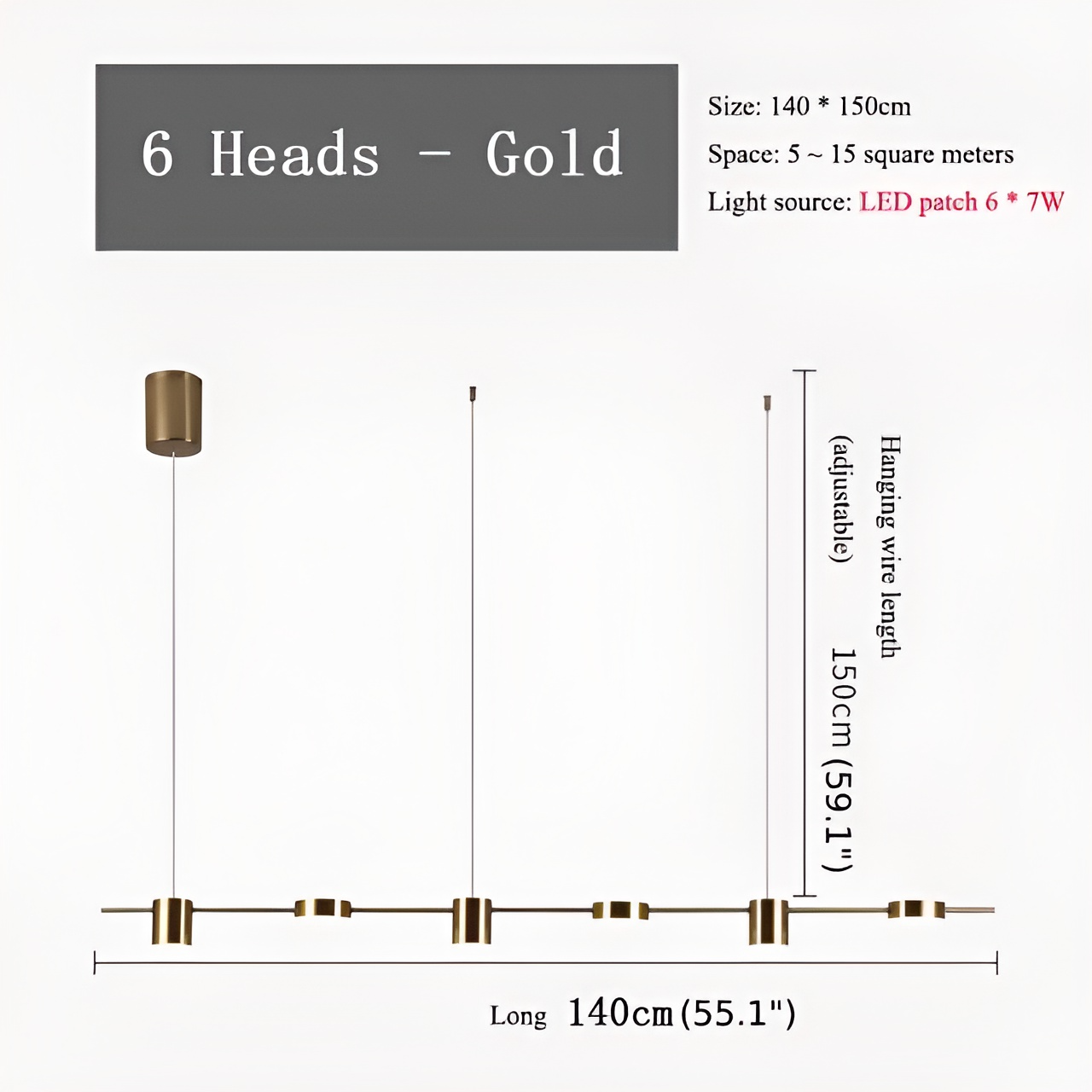 Rind Minimalistic Black/Gold Pendant Lamp - Pendant Lights | Lucera Lighting