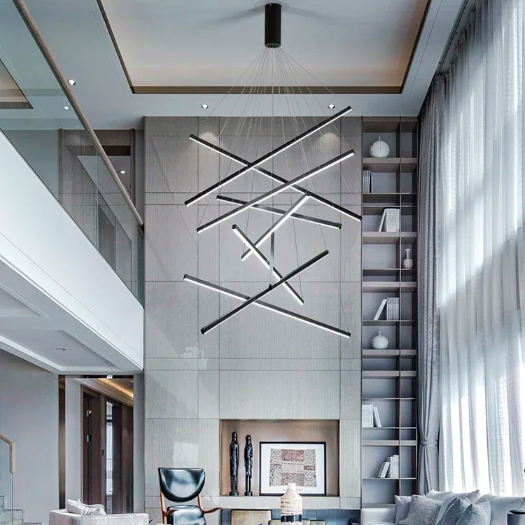 Coral Black LED Chandelier - Chandeliers | Lucera Lighting