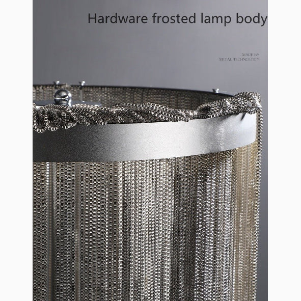 Oscurita Postmodern LED Tassel Nightstand Lamp - Lamps | Lucera Lighting