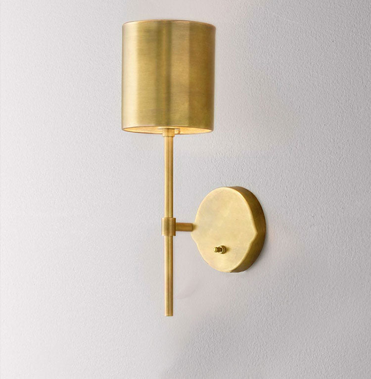 Torus Classic European Brass Wall Sconce - Wall Lights & Sconces | Lucera Lighting