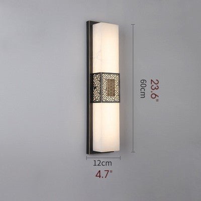 Choral Marble Wall Lamp for Bedroom & Living Room - Wall Lights & Sconces | Lucera Lighting